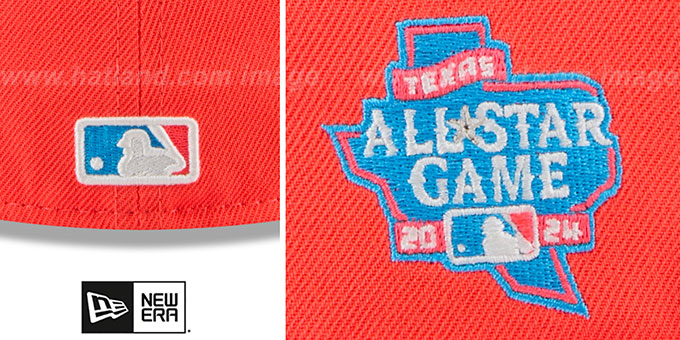 Texas Rangers 2024 MLB ALL-STAR GAME Fitted Hat by New Era
