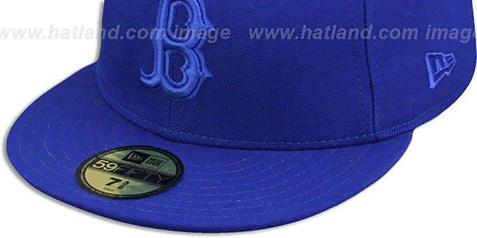 royal blue red sox hat