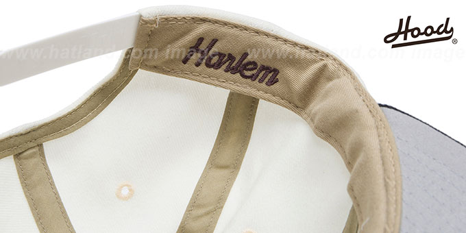 Hood HARLEM SNAPBACK White-Black Hat - 5th View